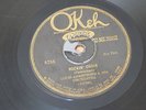78 RPM -- Louis Armstrong  Okeh 8756 rockin chair