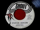 FREDDIE SCOTT  SPANISH HARLEM  JUST LIKE A FLOWER  NEAR MINT  SHOUT   SOUL 45