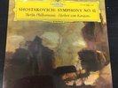 DG LP SHOSTAKOVICH Symphony No. 10 BERLIN PHILHARMONIC Herbert von Karajan LP 67