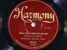 78 RPM -- Original Indiana Five, Harmony 632, E-  Jazz
