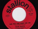 TRADE MARTIN - SHE PUT THE HURT ON ME - STALLION - N SOUL CLASSIC - NO RESERVE