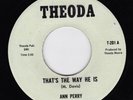 ANN PERRY - THAT'S THE WAY HE IS - THEODA -  NORTHERN SOUL CLASSIC -NO RESERVE