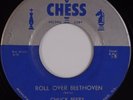 CHUCK BERRY: Roll Over Beethoven / Drifting Heart USA R&B Blues CHESS OG 45 Hear