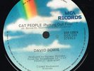 DAVID BOWIE - Cat People (Putting Out Fire)  1982 New Zealand  NZ Free Post Rare