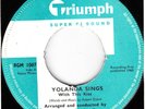 60s Pop RGM Joe Meek YOLANDA with this kiss 1960 UK Triumph 7