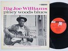 BIG JOE WILLIAMS Piney Woods Blues RARE 77 Records UK LP Delmark country delta
