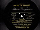 350e. Alice Hughes - Station WOR, New York, 9/1/33 - 2 Flexocol flexible records