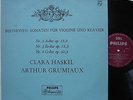 BEETHOVEN Violinsonaten Nr. 2 3 & 8 - GRUMIAUX - HASKIL - NM- -Philips A 00400 L