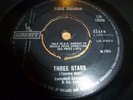 EDDIE COCHRAN..THREE STARS... UK 1ST ISSUE LIBERTY No LIB 10249..