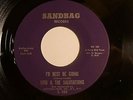 Rare Soul 45- VITO & The SALUTATIONS- I'D BEST BE GOING on SANDBAG - M-