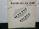 The David Allan Coe Band Nothing Sacred LP Sleeve Light Scratches D226