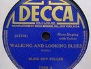 Rare BLUES 78-BLIND BOY FULLER 