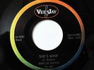 JOHN LEE HOOKER-SHE'S MINE /A NEW LEAF ON VEE JAY R&B BLUES 45