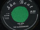THE CLARENDONIANS The Jerk / You Won`t See Me SKA REGGAE 7
