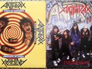 2 ANTHRAX US MEGAFORCE WORLDWIDE LP 1987-88 - State Of Euphoria, I'm The Man,