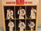 RARE Elvis HAVING FUN ON STAGE WITH ELVIS Talking Album Boxcar 1974 Vinyl LP
