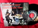 THE BEATLES A hard day's night 45rpm 7' + PS 1964 ITALY MINT