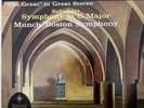CHARLES MUNCH / Schubert Great Symphony / RCA Living Stereo SD LSC-2344, 1S/1S