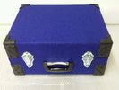 Northern soul 7inch record box case, retro blue singles  FREE POSTAGE