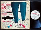 STAN GETZ SHELLY MANNE West Coast Jazz LP COLUMBIA 33CX 10018 UK 1955 JAZZ MONO