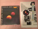 PAUL McCARTNEY LP Venus and Mars POSTER sticker SHRINK orig CLEAN Wings Inserts