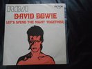 DAVID BOWIE LET'S SPEND THE NIGHT TOGETHER / BRAZIL 7INCH SINGLE