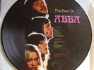 ABBA the best of LP PICTURE DISC GERMANY 1976 LIMITED EDITION