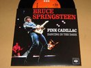 BRUCE SPRINGSTEEN - RARE 45 ** PINK CADILLAC ** With Diff.Fan Sleeve