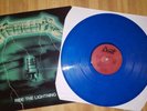 rare green cover Metallica ride the lighting translucent blue vinyl