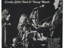 CROSBY, STILLS, NASH & YOUNG 1971 DJ only Celebration sampler LP / NMint
