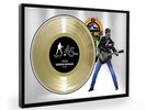 George Michael Faith Framed Gold Disc Display ( A4 Size )
