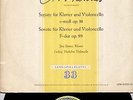 Brahms - Cello Sonatas  DE LPM 18523 Mono ED 1, Ludwig Hoelscher, Jörg Demus LP