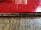 Beatles LP Sgt Peppers UK y&B parlophone stereo 1st Press WIDE SPINE COMPLETE **