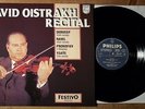 * PHILIPS - OISTRAKH - VIOLIN RECITAL - DEBUSSY RAVEL PROKOFIEV YSAYE *