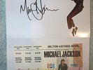 Bad Tour Milton Keynes Bowl 1988 Michael Jackson concert ticket UKwith autograph