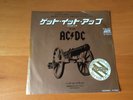 7 INCH SINGLE AC/DC LET'S GET IT UP JAPAN PROMO BACK IN BLACK