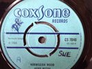 JACKIE MITTOO - Norwegian Wood, Coxsone '68 CS7040 Orig. Vinyl 7