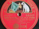 Schnabel+Pro Arte SQ. Dvorak (Quintet op. 81). HMV DB 2177-80 (4) orig. album