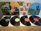 NAZARETH / URIAH HEEP / CREAM / EAST OF EDEN 4 LP LOT