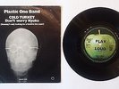 John Lennon / Pl.O.Band /Ex Beatles Singles a Sam.  Cold turkey   UK