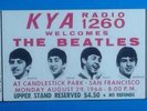 Beatles Original Genuine NMint Rare Unused Concert Ticket San Francisco 1966