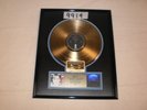 U2 war GOLD RECORD & CASSETTE riaa hologram BARRY FEY framed RARE usa only VINYL