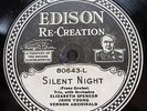 Elizabeth Spencer - EDISON Diamond Disc 80643 - Silent Night - Christmas