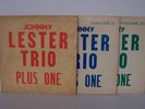 Johnny Lester Trio Plus One 3 Volume Set Vinyl LP Record Albums