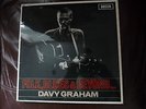 DAVEY DAVY GRAHAM   FOLK BLUES BEYOND EX+/EX+ DECCA UK LP 1964 BERT JANSCH