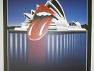 Rolling Stones poster lithograph Sydney concert  14 on FireTour LITHO australia