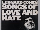 Leonard Cohen - Songs of Love And Hate - Vinyl LP UK 1st Press A3/B4 EX+/EX+