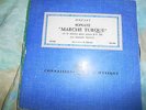MARCELLE MEYER MOZART SONATE MARCHE TURQUE  K V 331 DISCOPHILES EP