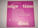 DOM- EDGE OF TIME-Melocord- German LP-near mint-