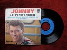 EP Johnny Hallyday - Le Pénitencier - Pochette Papier sans rabat (rare)
